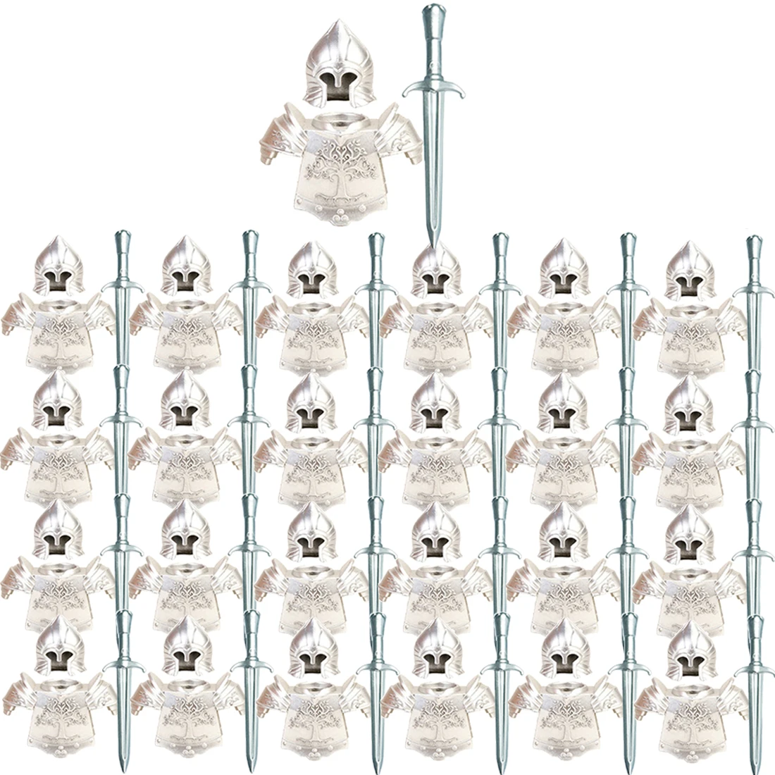 75 шт. изготовленные на заказ средневековый Древнего Рима Египет строительный