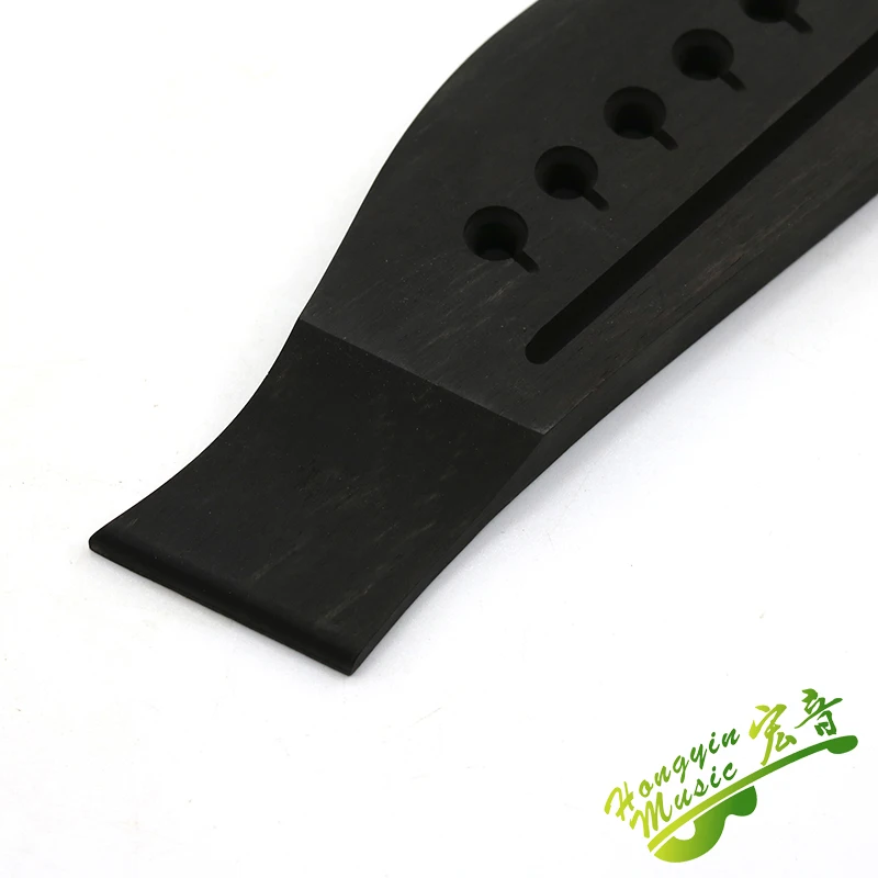 Description Picture 5 of itemEbony Acoustic Guitar Bridge High Quality Guitar Parts & Accessories 165*44*8.7mm TL style