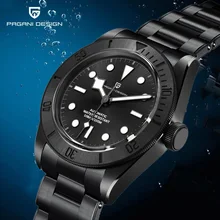 

PAGANI DESIGN 2021 New BB58 Steel Men's Mechancial Wristwatch Top Brand Luxury Watch For Men Sapphire Mirror Sport Diver Watch
