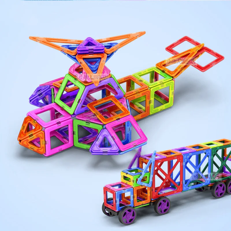 

Magnetic Building Blocks Children Magnet Toy Magnet of 3-8-Year-Old 10 GIRL'S And BOY'S Educational Assembled