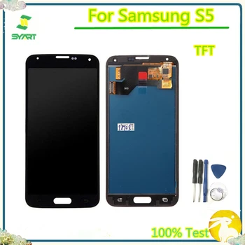 

100% Tested S5 LCD TFT LCD Display With Touch Screen Digitizer Assembly Without Frame For Samsung Galaxy S5 G900M G900A G900T