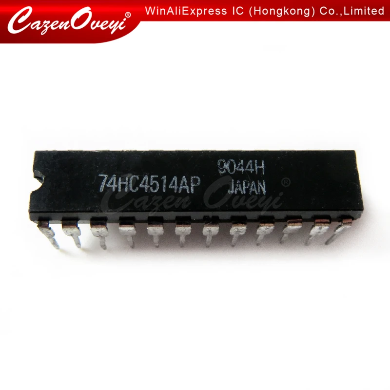 5 шт./лот 74HC4514AP 74HC4514 DIP-24 в наличии | Электронные компоненты и принадлежности