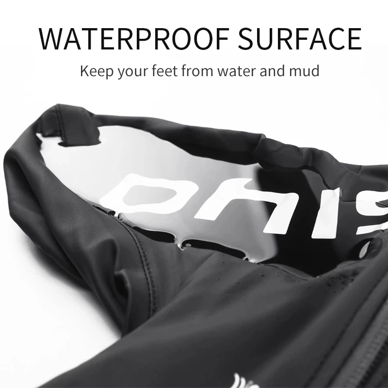 GIYO Bicycle Shoe Covers Winter Cycling Overshoes Boots Fleece Warm Waterproof Reflective Toe Protector