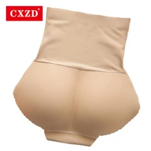 CXZD, женские трусики с высокой талией, бесшовное нижнее белье для похудения, утягивающее белье, Корректирующее белье, поддельные попки, подтяжки, трусы