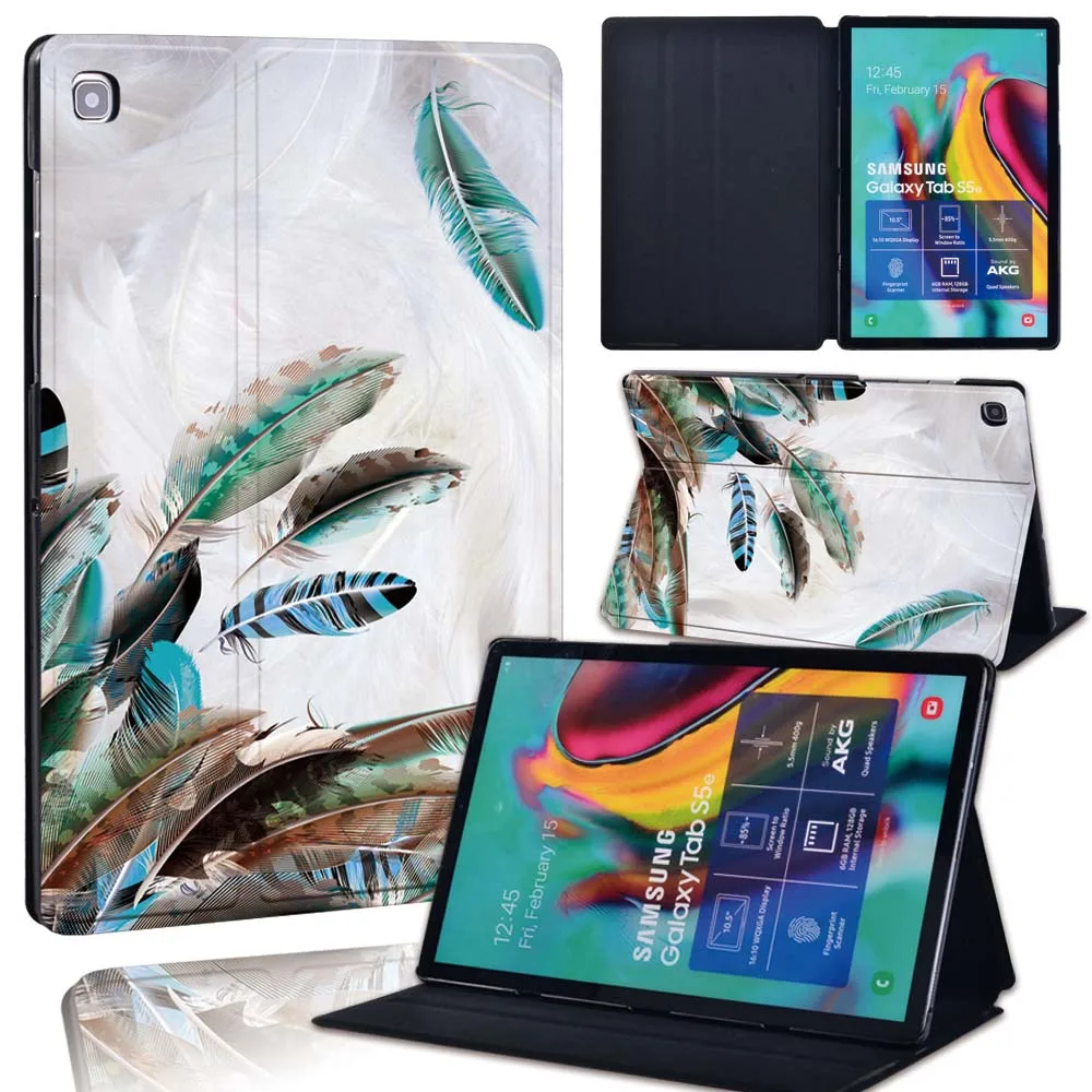 Capa de couro para tablet, para samsung