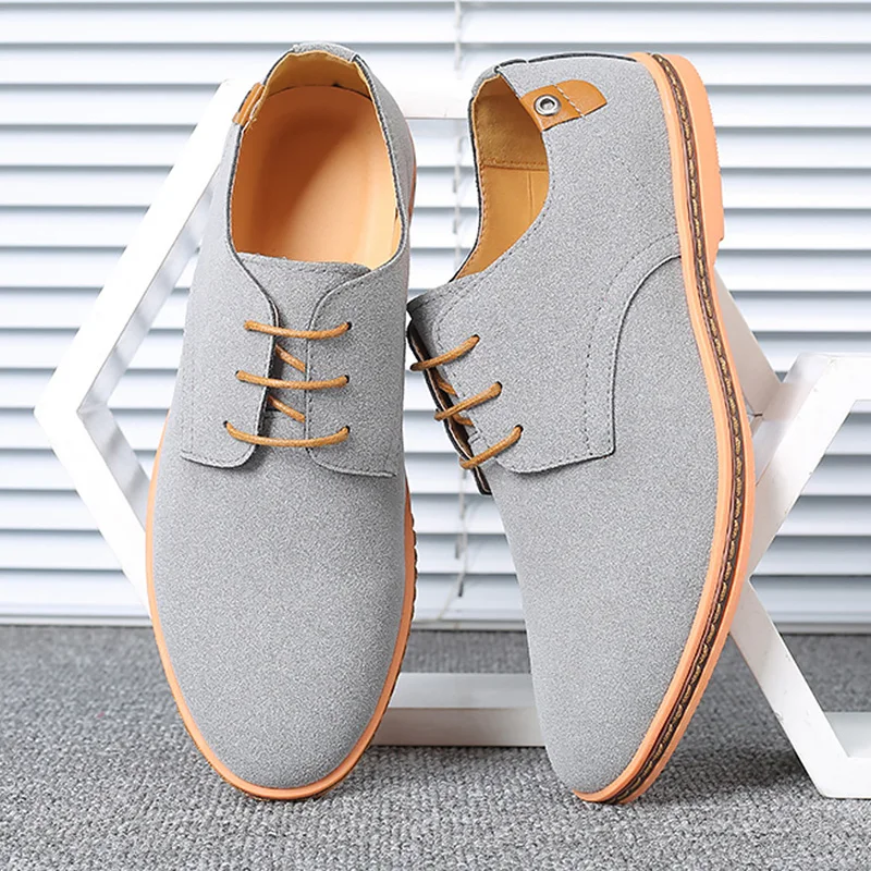 Luxury Brand Suede Sneakers Men 