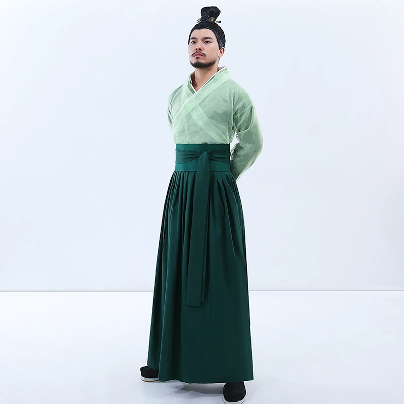Hanfu мужской костюм для косплея китайская форма древних официальных лиц комплект