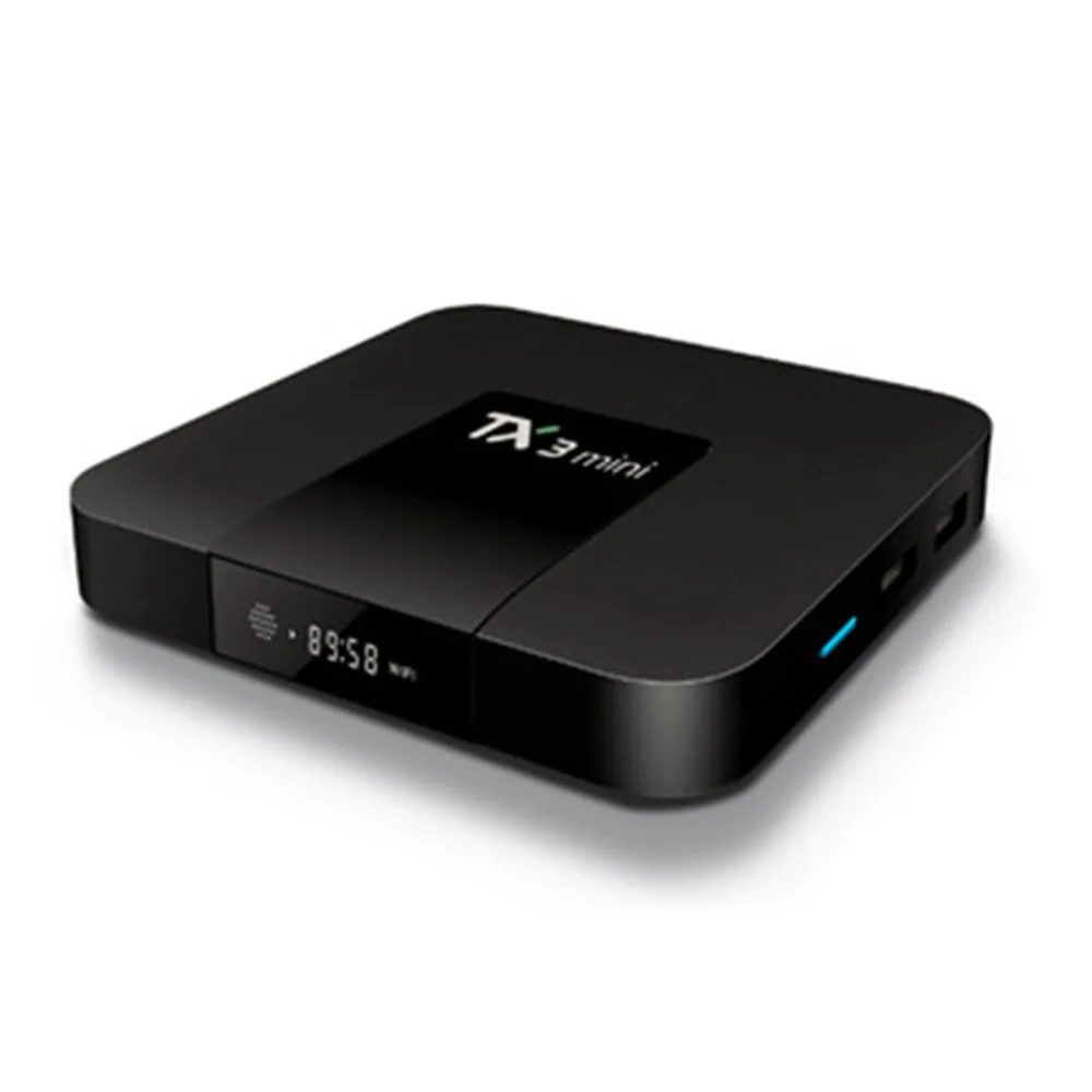 TX3 Мини Android 7,1 Смарт ТВ приставка 2 Гб 16 Гб Amlogic S905W четырехъядерный ТВ приставка H.265 4K WiFi медиаплеер TX3mini 1 ГБ 8 ГБ