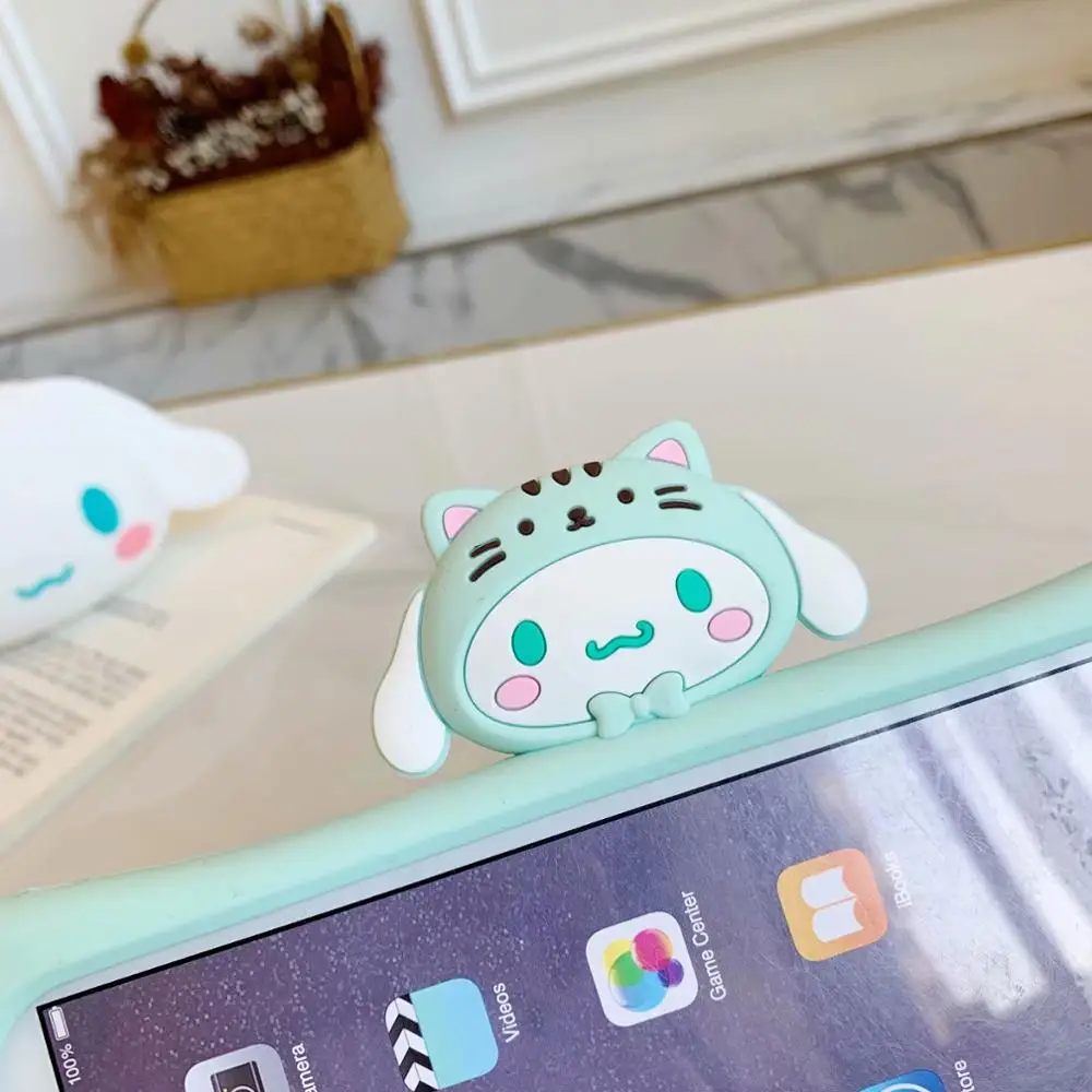 Дети мультфильм крышка для iPad 10,2 9,7 Pro 9,7 10,5 11 Air 1 2 3 4 планшета чехол силиконовый защитный чехол с подставкой чехол с ручкой слот