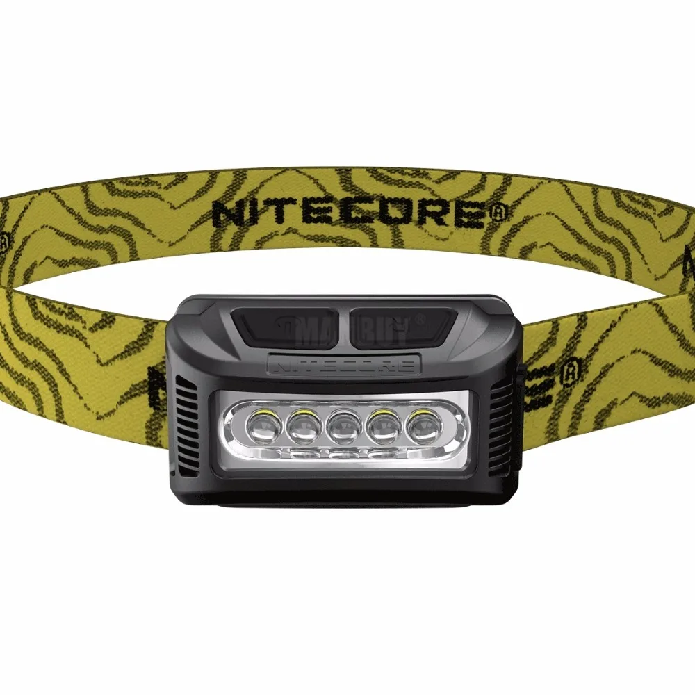 2020 TopSales Nitecore NU10 фары высокая производительность 5LED USB Перезаряжаемые Li io Батарея
