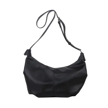 

Big bag ladies spring new wave casual semi-circular female bag simple large capacity shoulder messenger bag handbag Fashion