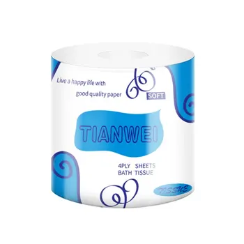 

Toilet Paper Bamboo Pulp Roll Paper Facial Tissue Roll Paper Household Logs Hollow Core Napkin Paper