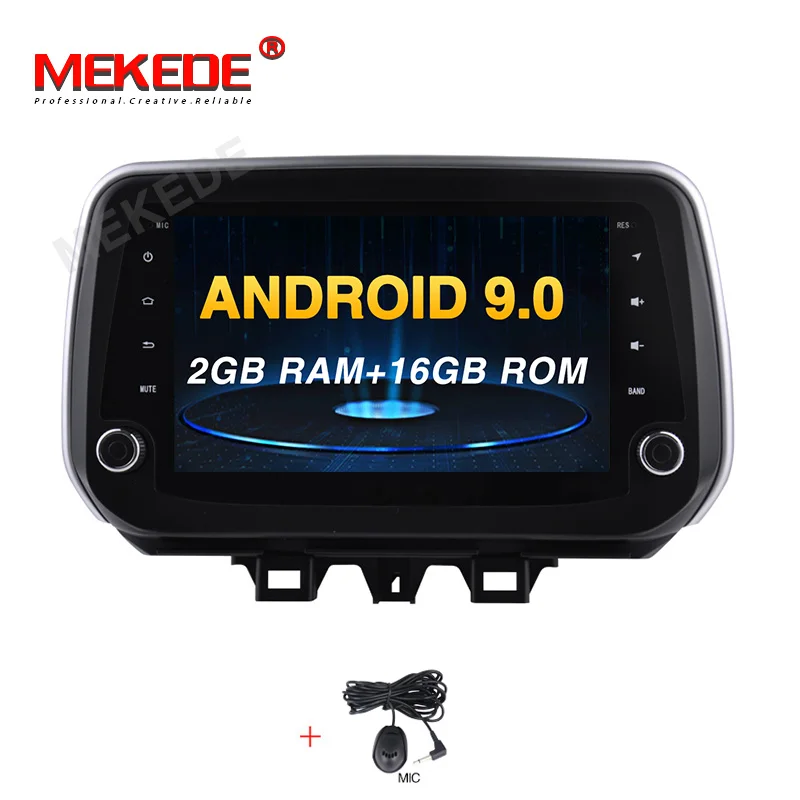 MEKEDE Android 9,0 PX5 4G+ 64G Автомобильный мультимедийный плеер для hyundai New Tucson IX35 автомобильный Радио gps Навигация стерео - Цвет: 16G CAR DVD