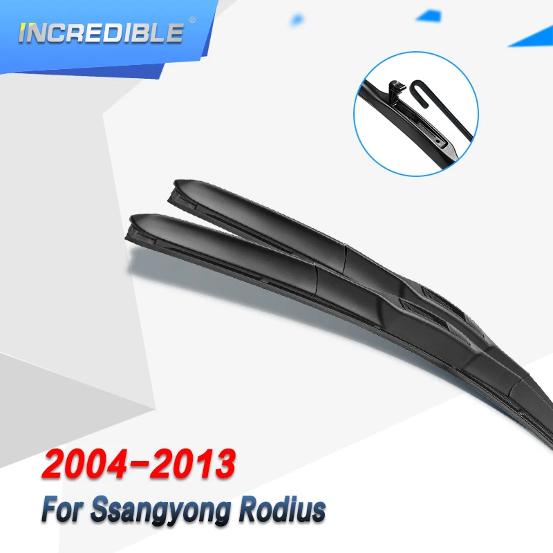 Невероятный Гибридный стеклоочистителей для Ssangyong Rodius маховиком 2004 2005 2006 2007 2008 2009