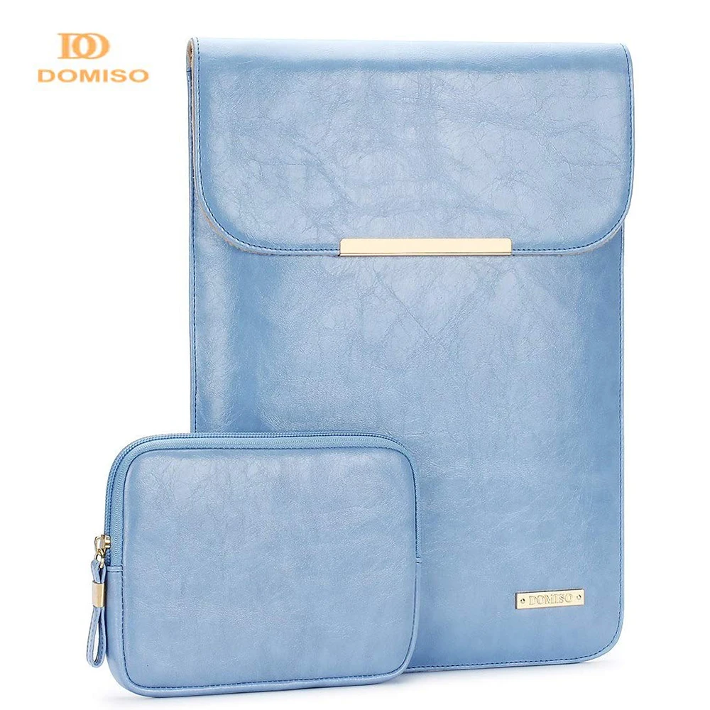 

DOMISO SplashProof Shockproof Laptop Sleeve With Storage Box For Women Compatible With 10" 11" 13" Inch Notebook Computer Bag