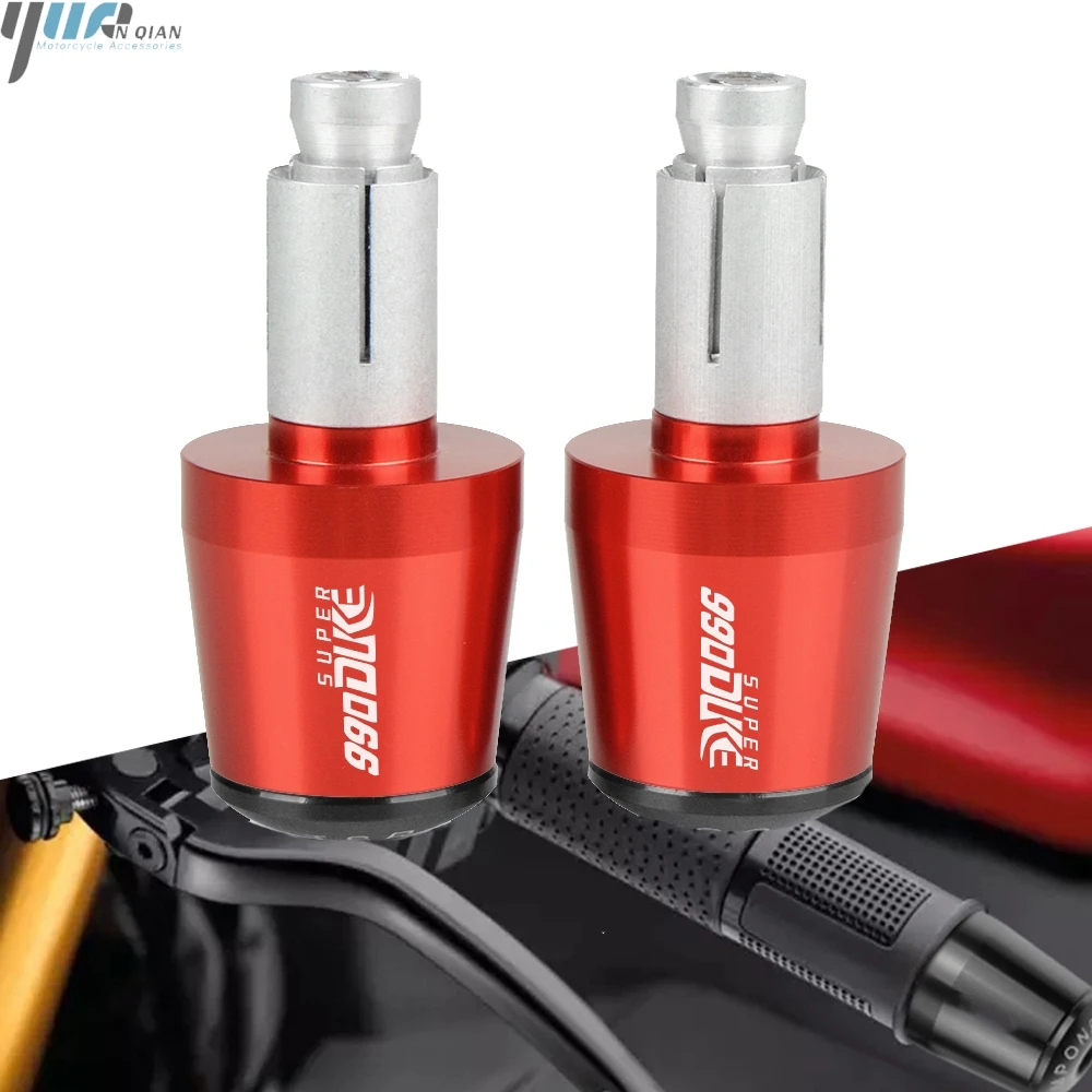 

Motorcycle Handlebar Gear Balanced Plug Slider Handle Bar End Grips Cap For KTM 990SupeRDuke 990 SupeRDuke 2005 2006 2007-2012