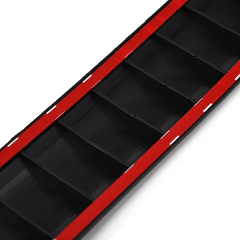 

2pcs Car Scratchproof Strips Black Bumper Corner Protector High Quality