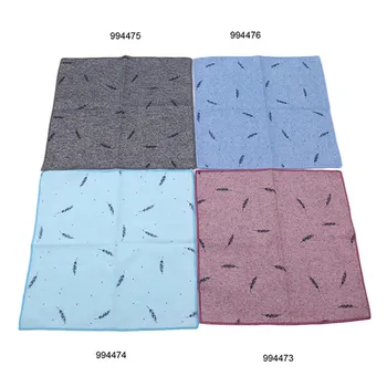 

24 * 24 Cm Hot Sale Casual Square Animals Pattern Pocket Handkerchief For Mens Suit Cotton Handkerchief Chest Towel