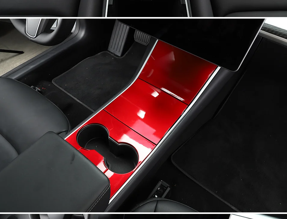 Центральная боковая Накладка для Tesla модель 3 аксессуары/автомобильные аксессуары модель 3 tesla три tesla модель 3 карбон/аксессуары