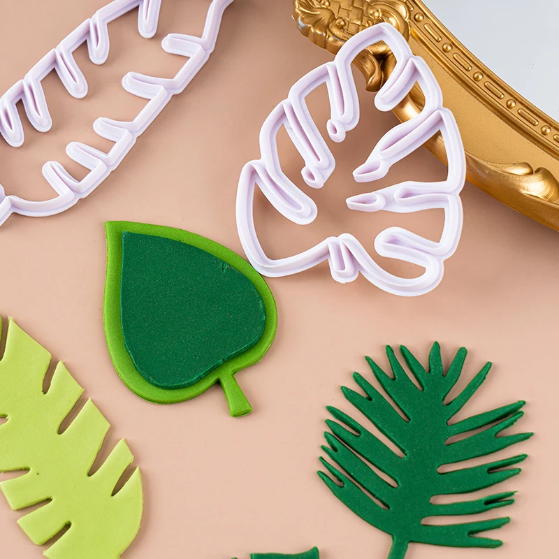 4pcs/set Leaf Mold Polymer Clay Tools