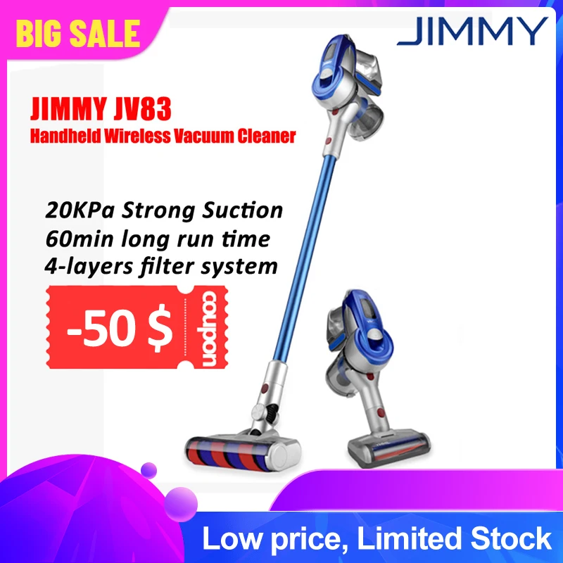 Большая распродажа JIMMY JV83 2 в 1 многофункциональный ручной легкий беспроводной
