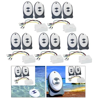 

5 Set Anchor Remote Windlass Wireless Switch Remote Control for Marine Boat