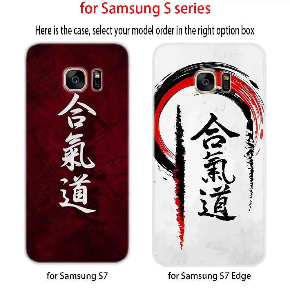 Мягкий силиконовый чехол для Samsung S30 S20 S11 S10 S9 S8 Plus lite 11e 10e Uitra S7Edge Япония aikido
