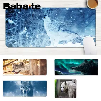 

Babaite Top Quality Animal Wolf High Speed New Mousepad Laptop Gaming Lockedge Mice Mousepad Gaming Mouse Pad