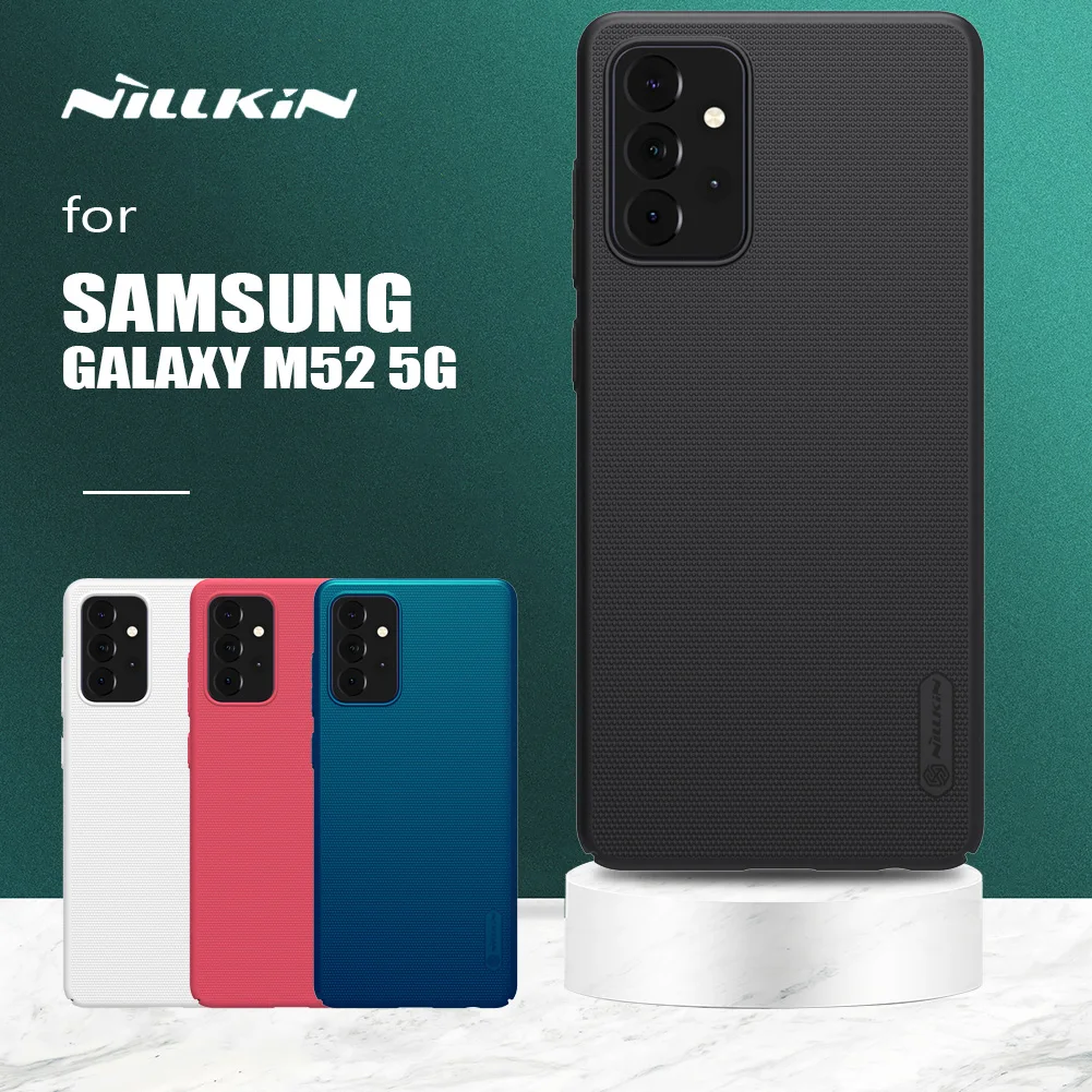 

Nillkin for Samsung Galaxy M52 5G Case Super Frosted Shield Hard Protection Back Cover for Samsung Galaxy M52 5G Case
