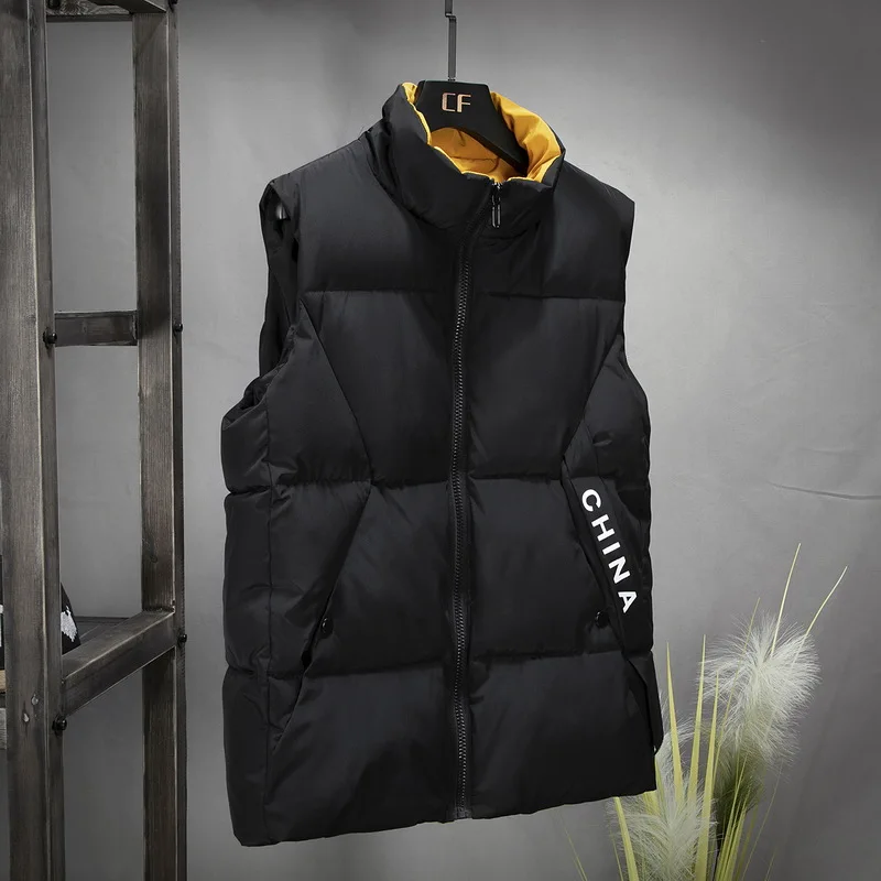 Зимние мужские большие размеры 7xl 8xl 9xl 10xl парка жилет куртки без рукавов теплая парка куртка жилет для мужчин