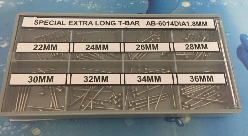

1.5/1.8mm Stainless Steel Extra Long Band To Case Friction Pin Assortment