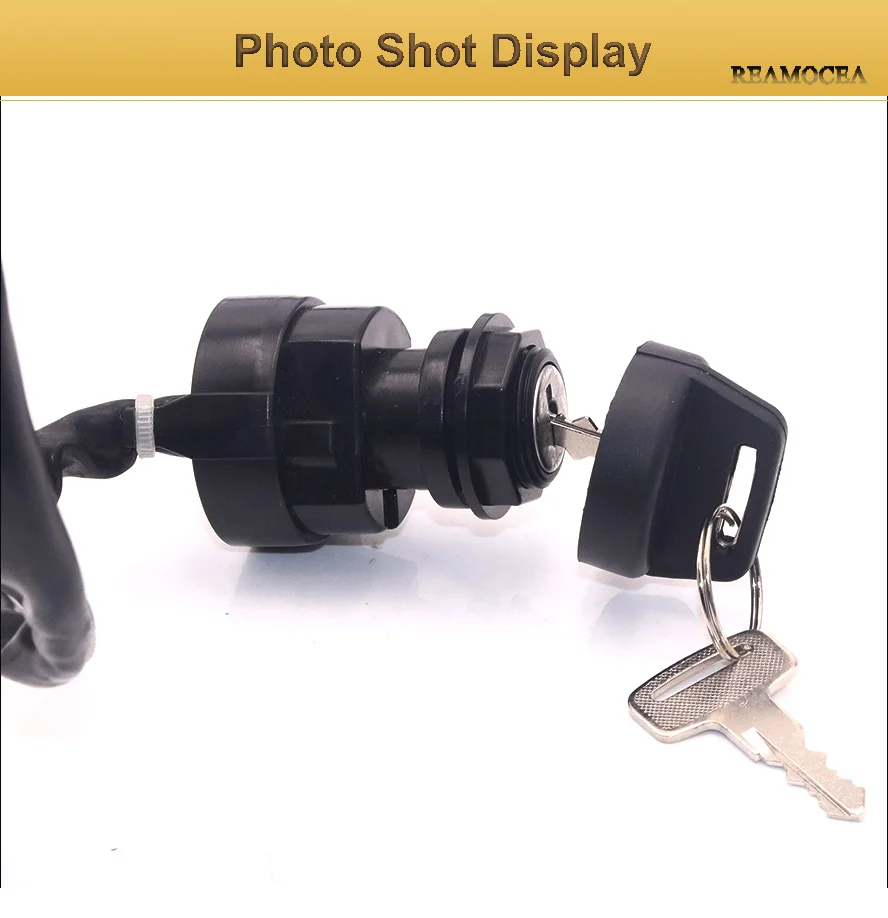 Reamocea 5ND-82510-00-00 5TG-82510-00-00 Мотоциклетная система зажигания ключ переключатель блокировки подходит для Yamaha YFZ450 ATV 2004-2006 2007 2008 2009