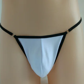 

Men's Sexy Underwear Low Rise Briefs G-String Thong Stretchy T-Back Underpants Men's Sexy Triangle Briefs Thong