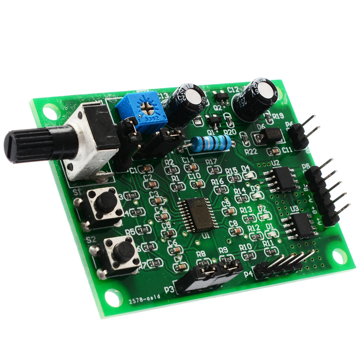 Mini Stepper Motor Driver DC 5V~12V 2Phase 4Phase Multifunctional DIY Stepper Motor Driver Board Speed Controller