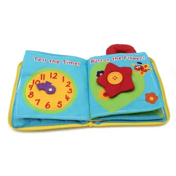 

Cloth Book Baby Kids Intelligence Development Educational Learning Toys 72XC