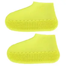 1 пара силиконовых водонепроницаемые бахилы унисекс обувь протекторы резиновые сапоги для внутреннего наружного дождливого дня