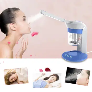 

Skin Spots Removal Pen Facial Steamer Portable Ion Vapour Ozone Steamer Face Care Home Use Aromatherapy Humidifier EU Skin Tag