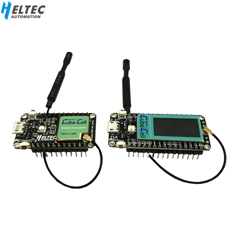 Placa de desenvolvimento AHTCC-AB01/2 433mhz/868-915mhz do nó asr6501 asr6502 cubedell de heltec lora para o nó de arduino iot lora