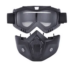 CE Стандартный мотоциклетный шлем для верховой езды внедорожные комплект открытый Харли глаз защитные очки разбитым маска ЕС Стандартный