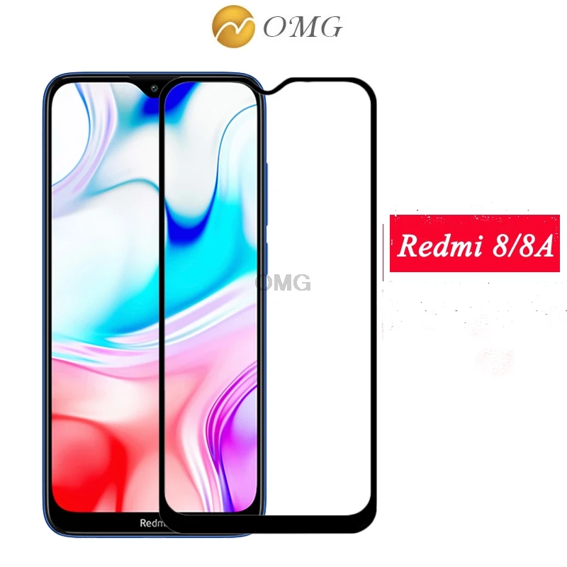 

OMG 9H Tempered Glass For Xiaomi Redmi 8 8a Screen Protector for redmi 8 8a Protective Glass Cover Screen Film