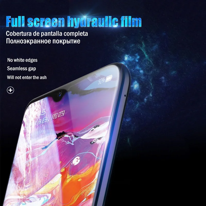 mobile tempered glass Protective Film For Samsung A53 5G Hydrogel Film Galaxy S22 Ultra A32 S21 FE A52S 5G A12 S20 FE A51 A71 A70 A22 A72 A73 S21 Plus phone screen cover