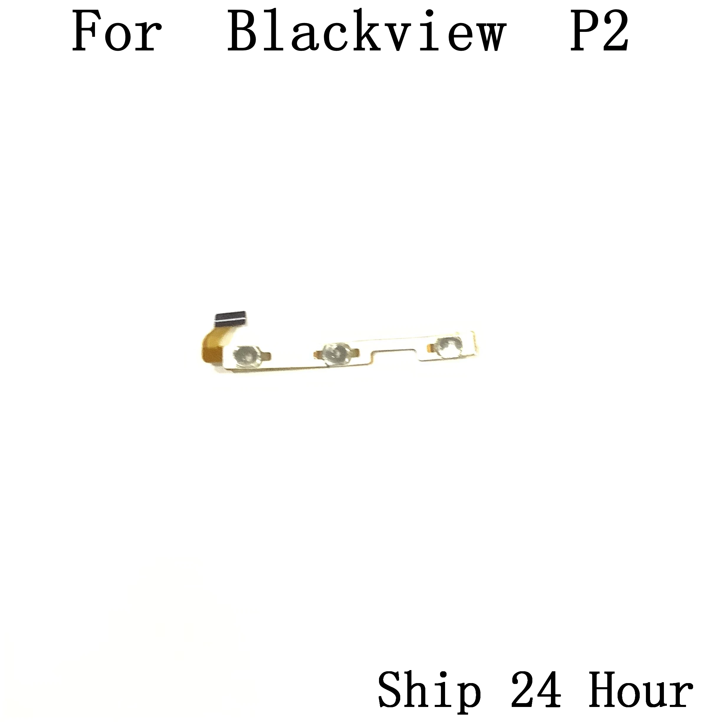 Б/у Blackview P2 кнопка включения и выключения питания+ клавиша громкости гибкий кабель FPC для Blackview P2 ремонт починка Замена части