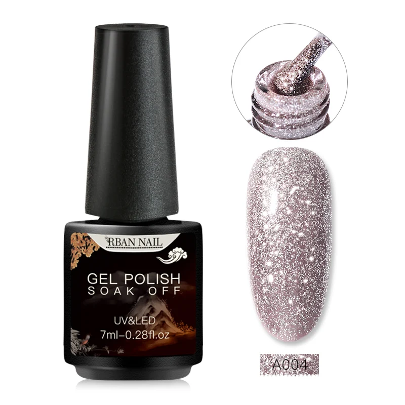 S05517 RBAN NAIL 6 мл розовый магнитный кошачий глаз гель лак для ногтей Sock Off длительный УФ-гель лак для нейл-арта маникюрный лак Инструменты - Цвет: S05517