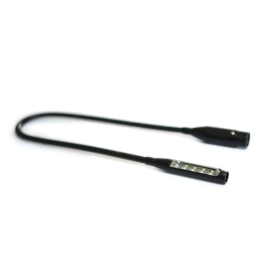 Lâmpada de Console Pescoço de Ganso Polegadas para Misturadores Volts 4pin v Led Xlr 12 18 - Image 5
