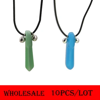 

10pcs/lot Naruto Necklace Shodai Hokage Tsunade Pendant Choker Necklaces Cosplay Anime Jewelry Accessories