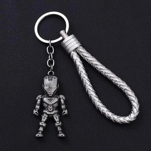 lovers key ring male and female movie superhero role  key chain mobile phone bag pendant gift