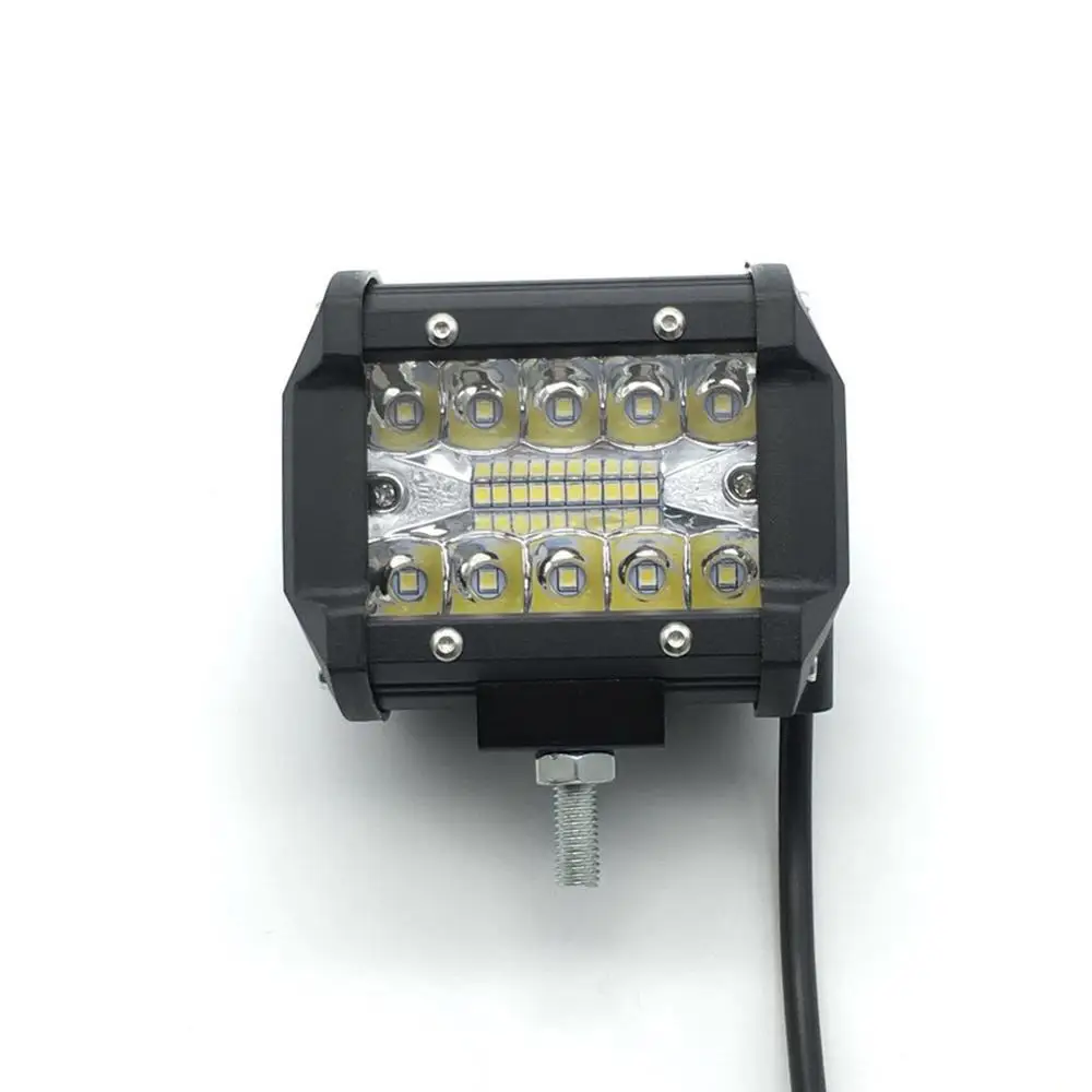 60 Вт внедорожный светодиодный светильник для автомобиля комбинированные балки внедорожника ATV трактора лодки грузовики 12 В 24 в рабочий свет светодиодный светильник на крыше для джипа