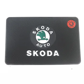 

Car anti slip mat auto interior dashboard phone gel pads fixed gel double sided For Skoda Fabia Octavia a 2 a 5 MK2 Accessories