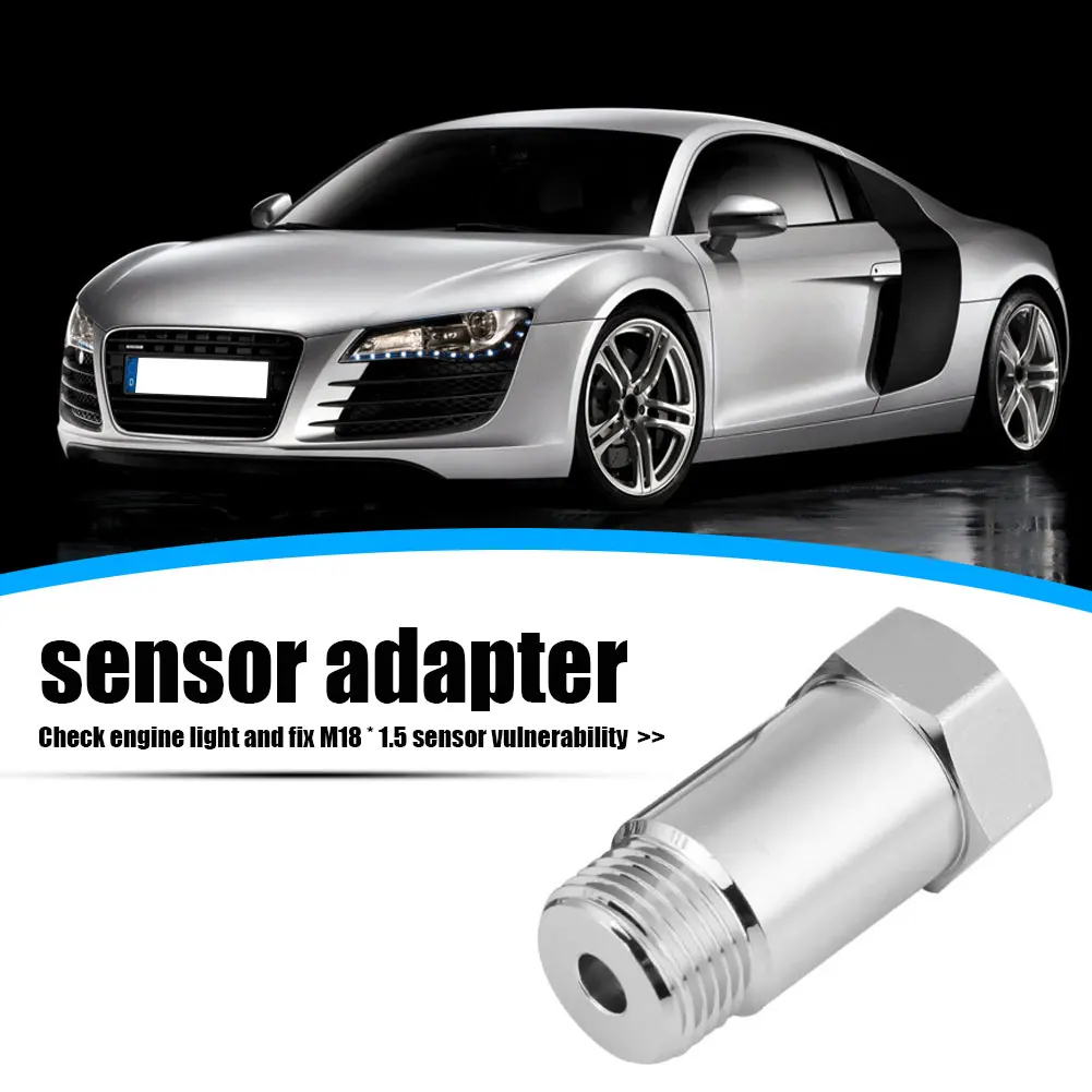 Car CEL Fix Oxygen Sensor Check Engine Light Eliminator O2 Sensor Protective Shell Plug Adapter
