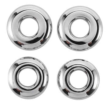 

ABS Chrome 4Pcs Door Lock Pins Door Lock Pin Decor Trim for Ford F-150 F150 2015-2018 for Ford Expedition MAX 2018